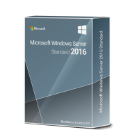 Microsoft Windows Server 2016 Standard MLK 16 Core Licencia de descarga