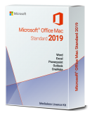 Microsoft Office Standard 2019 MAC OS Licencia de descarga